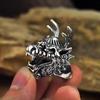 New Style Dragon Head Ring for Men with Domineering Dragon King Index Finger Open Design Ring