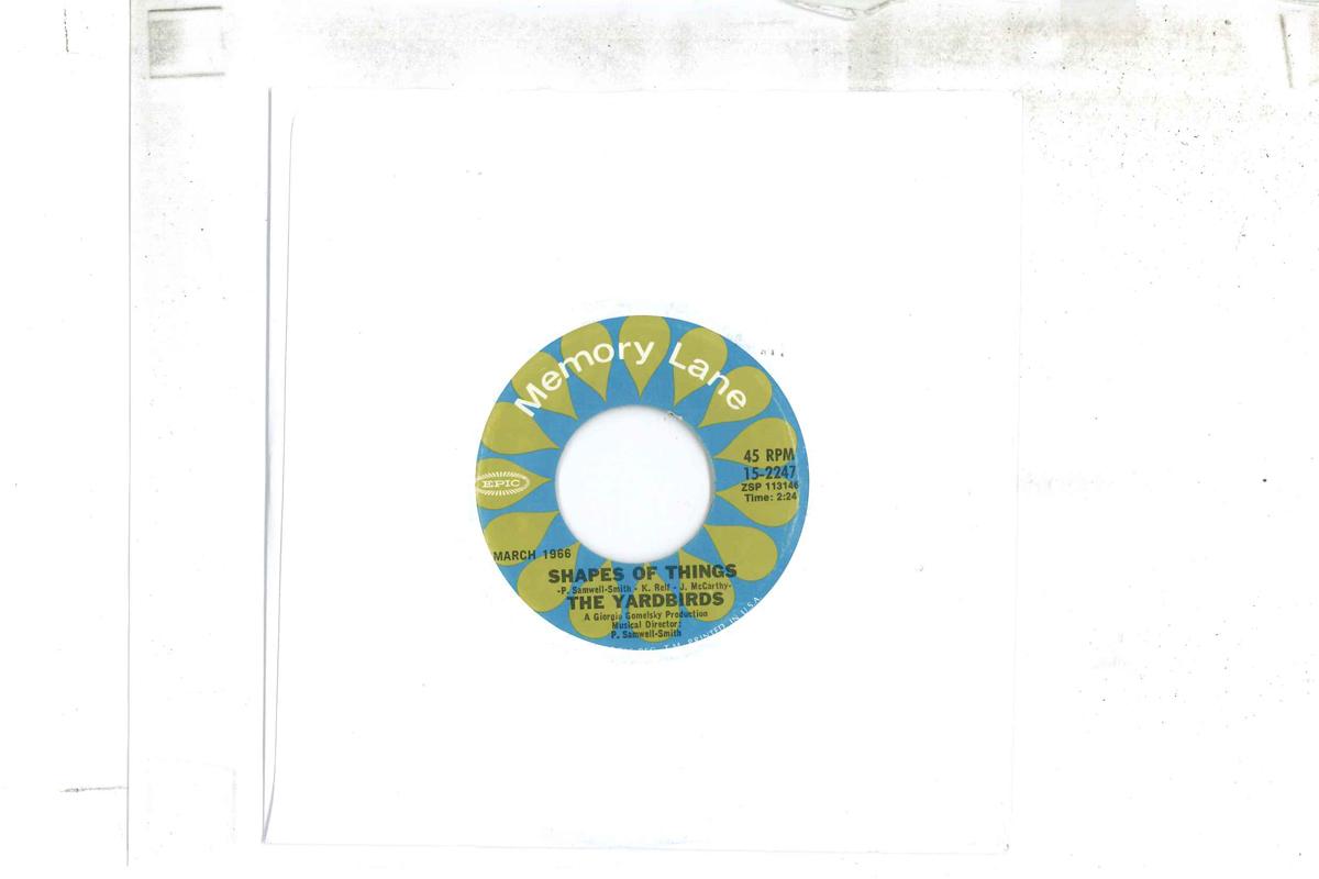 

7inch Record YARDBIRDS - Shapes Of Things / I m A Man 152247 EPIC US Rock Used