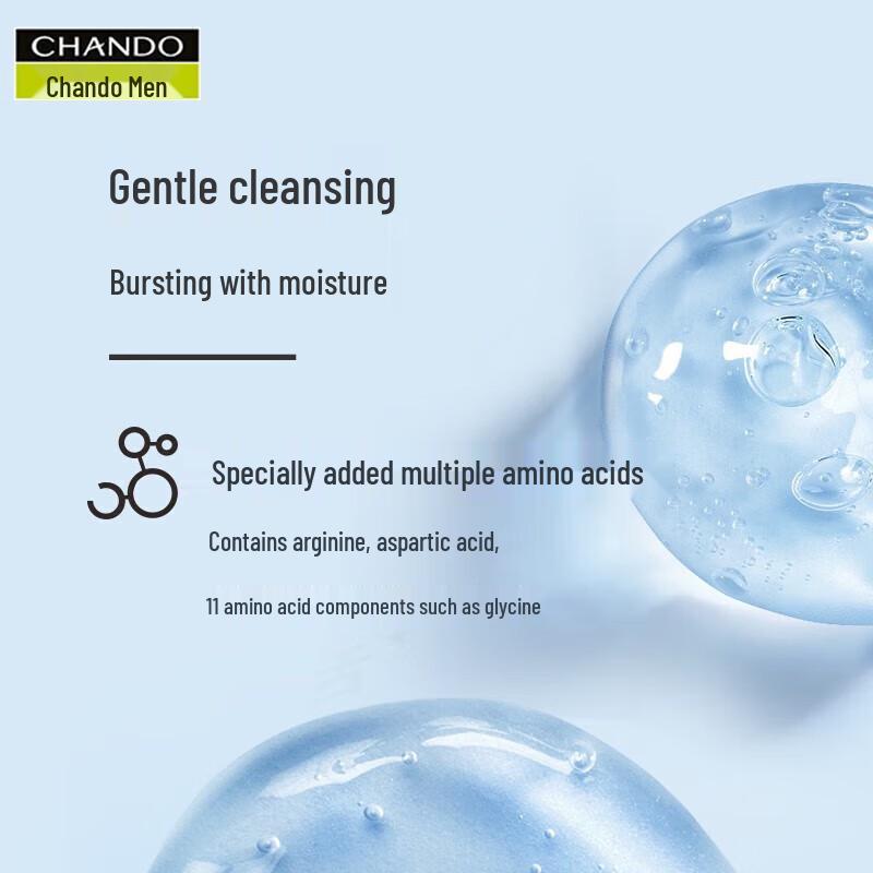 CHANDO Men's Himalaya Glacier Refreshing Hydrating Cleansing Gel