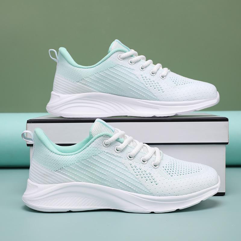 Spring and Summer New Hollow Lightweight Soft-soled Sports Casual Shoes Mesh Breathable and Comfortable Running Shoes