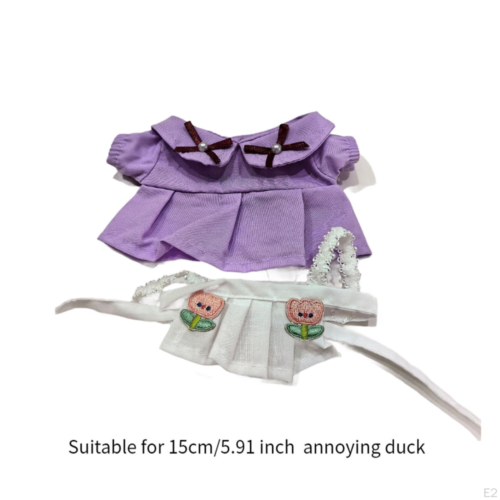 Кукольный наряд для роли горничной с фартуком — фото 3