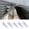 5pcs Clips for Pleated Shades Window Plastic Hanging Clip For Photo Clips Clothespin Paper Craft Decoration Clips DIY