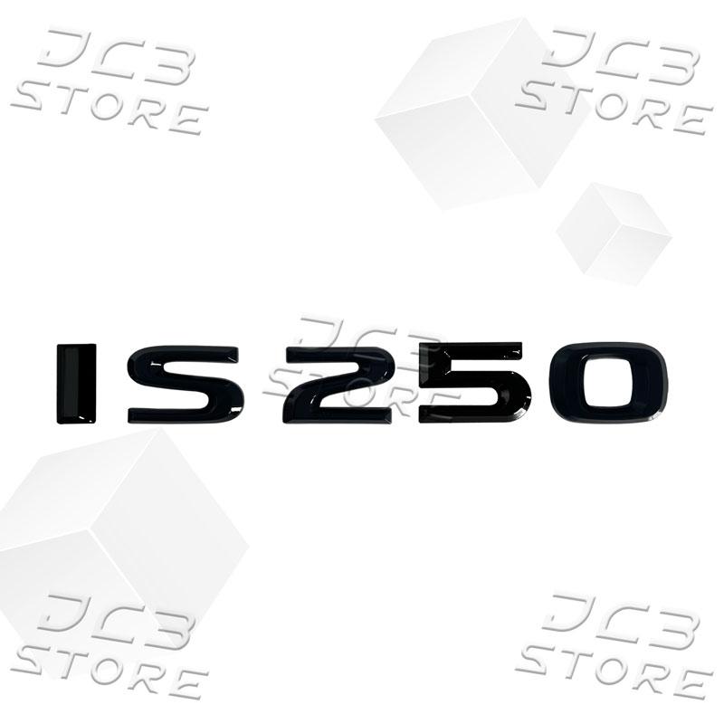1Pcs 3D Chrome Metal Car AWD Letter Logo Fender side Rear Bumper Trunk Emblem Sticker For Lexus IS200 IS250 IS300 IS350 Decor