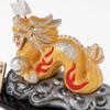 Seto Pottery Company 2024 Year of the Dragon Figurine, Compact, New Year's Decoration, Good Fortune, Cloud Sea Golden Dragon Demon-Repelling Arrow, Ex