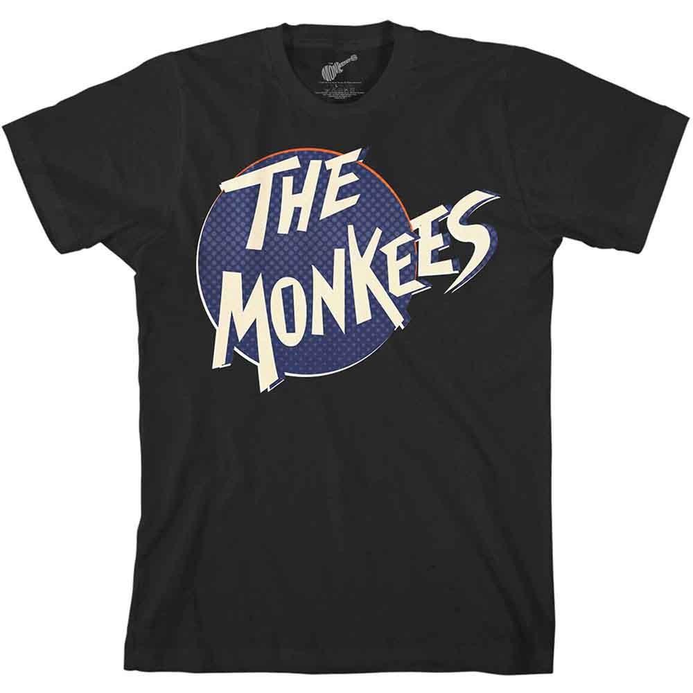 The Monkees Retro Dot Logo Licensed Tshirt Unisexs