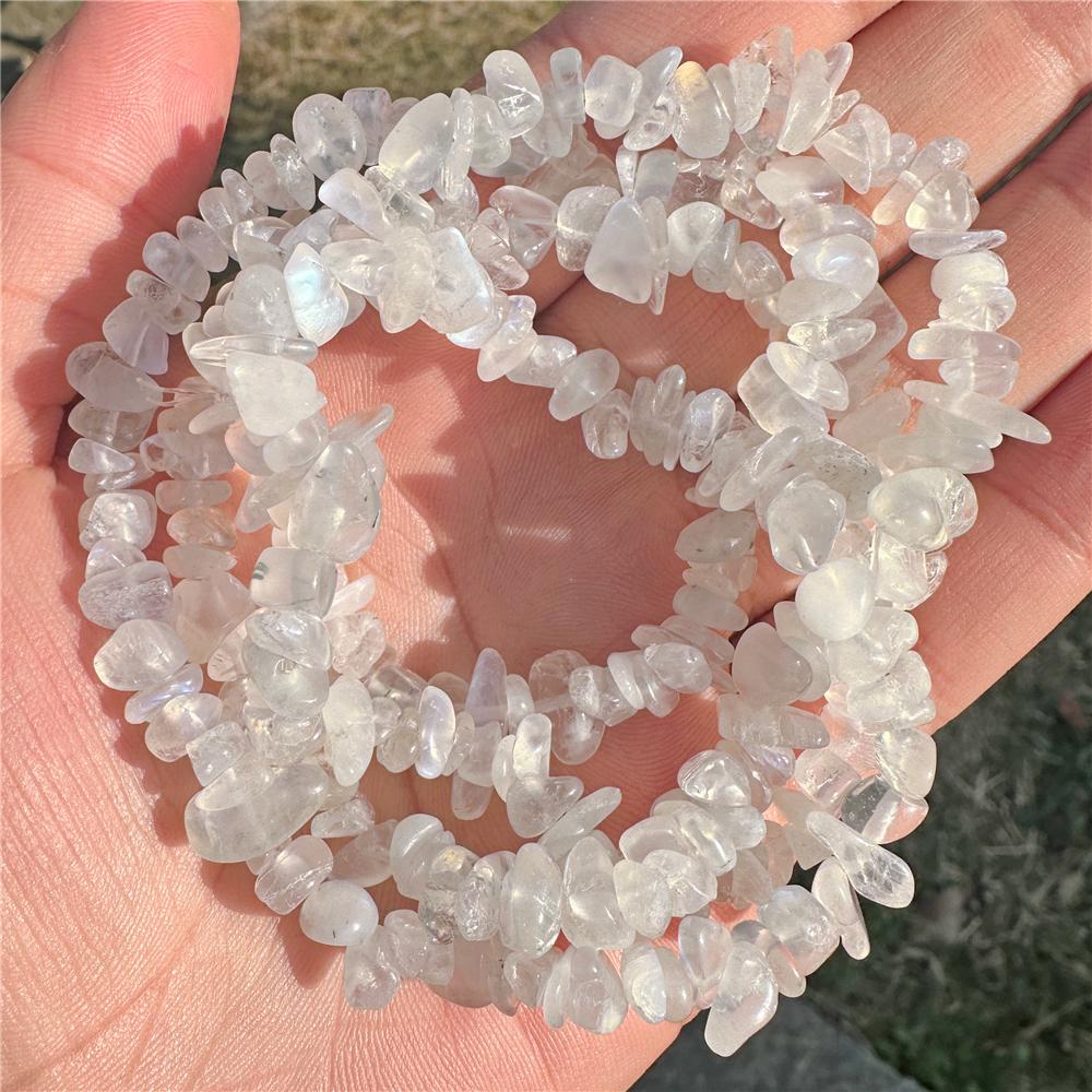 5-8MM Irregular Labradorite Chips Bead Amethysts Malachite Aquamarine Citrine Gravel Stone Beads For Jewelry Making Accessories