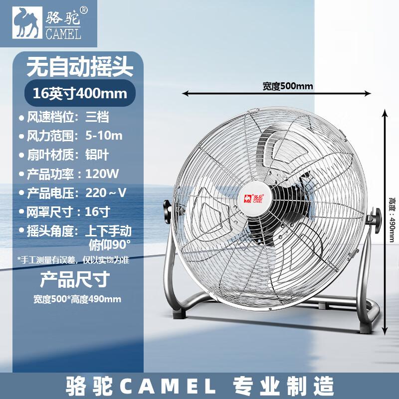 Промышленный напольно-настольный вентилятор Camel