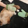 Yousheng 1Pc Pet Hair Removal Glove 2-in-1 Cat Deshedding Brush And Massage Mitt Grooming Glove for Short Long Hair Dogs Cats Shedding Control Bathing
