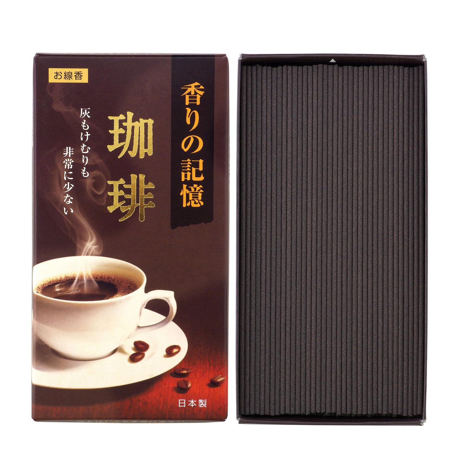 Kameyama Kōkandō Incense Scented Memory Coffee Loose Pack Approx. 100g Approx. 280 sticks Low smoke & ash Incense