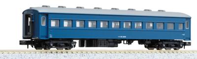 KATO N Gauge Oha 35 Blue General Type Railway Model Passenger Car 5316-2