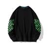 Herren Sweatshirt Frühling und Herbst Lässig Rundhals Pullover Herren Off-Shoulder Sweatshirt Geeignet für Sekundärentwicklung 320g