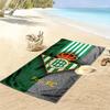 Real Betis Print Beach Towel, Large Soft Quick Dry Towel for Beach Camping Swimming