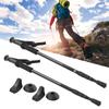 Outdoor Aluminum Alloy Walking Sticks AntiSlip Hiking Climbing Trekking Poles Kit