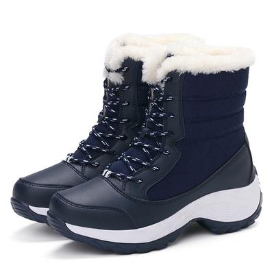 2024 Fashion Woman Thigh High Boots Flat Sexy Ankle Boots Platform Shoes Winter Plush Waterproof Snow Boot Furry Booties Woman
