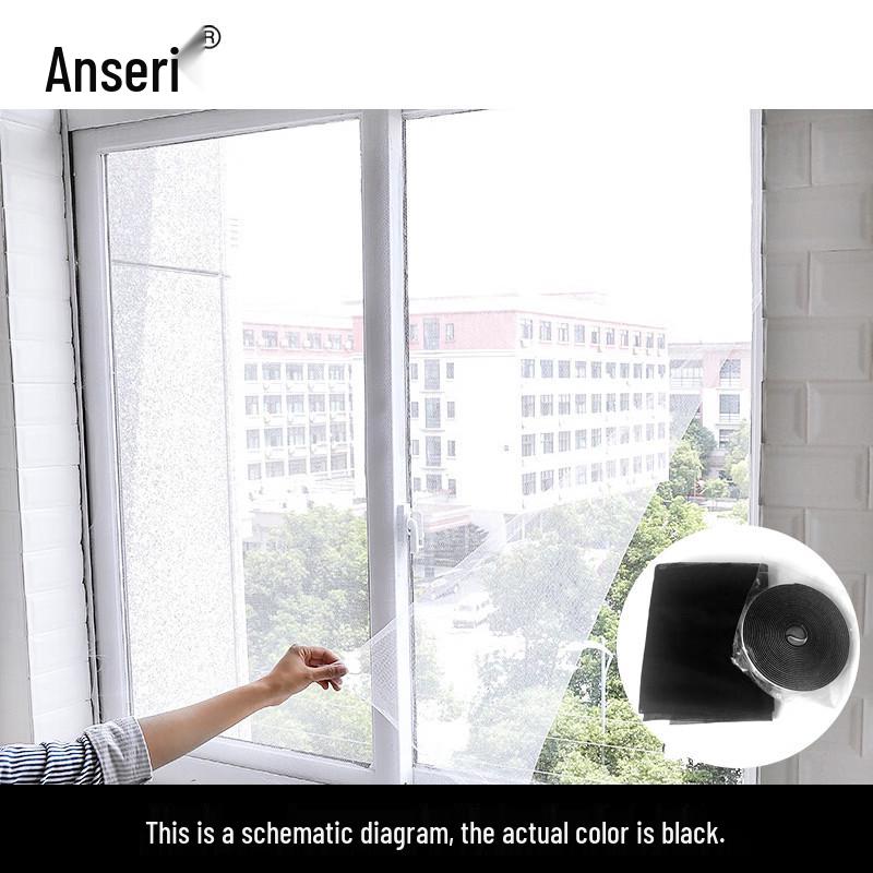 Ansairui Invisible Anti-Mosquito Window Screen with Velcro
