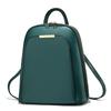 New Solid Color Middle-aged Women's Backpack, Schoolbag, Travel Backpack, Dual-purpose Large-capacity Mother