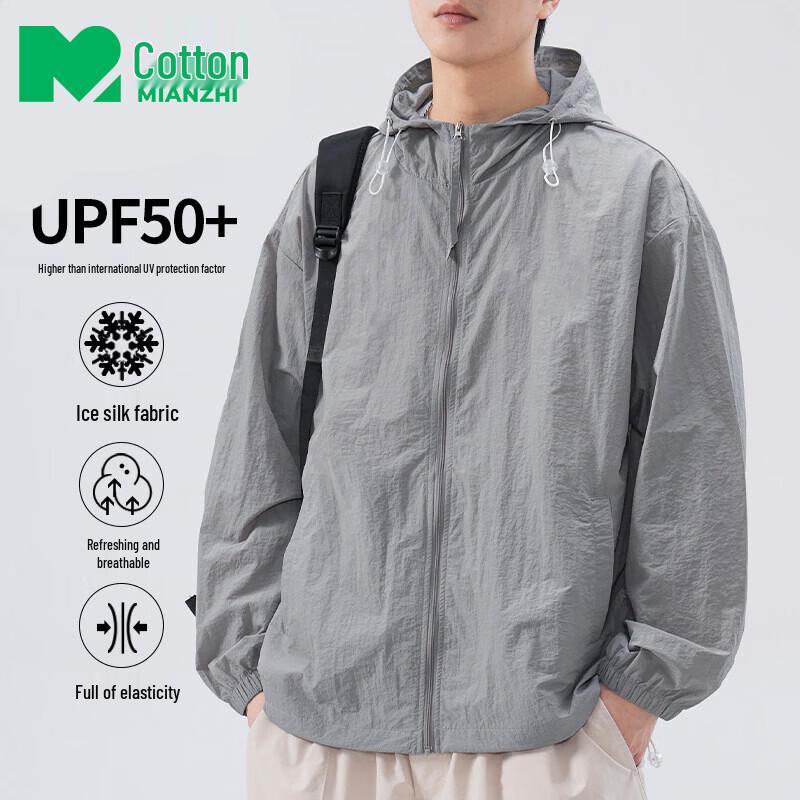 Men s Lightweight Hooded UV Sun Protection Jacket 2XL