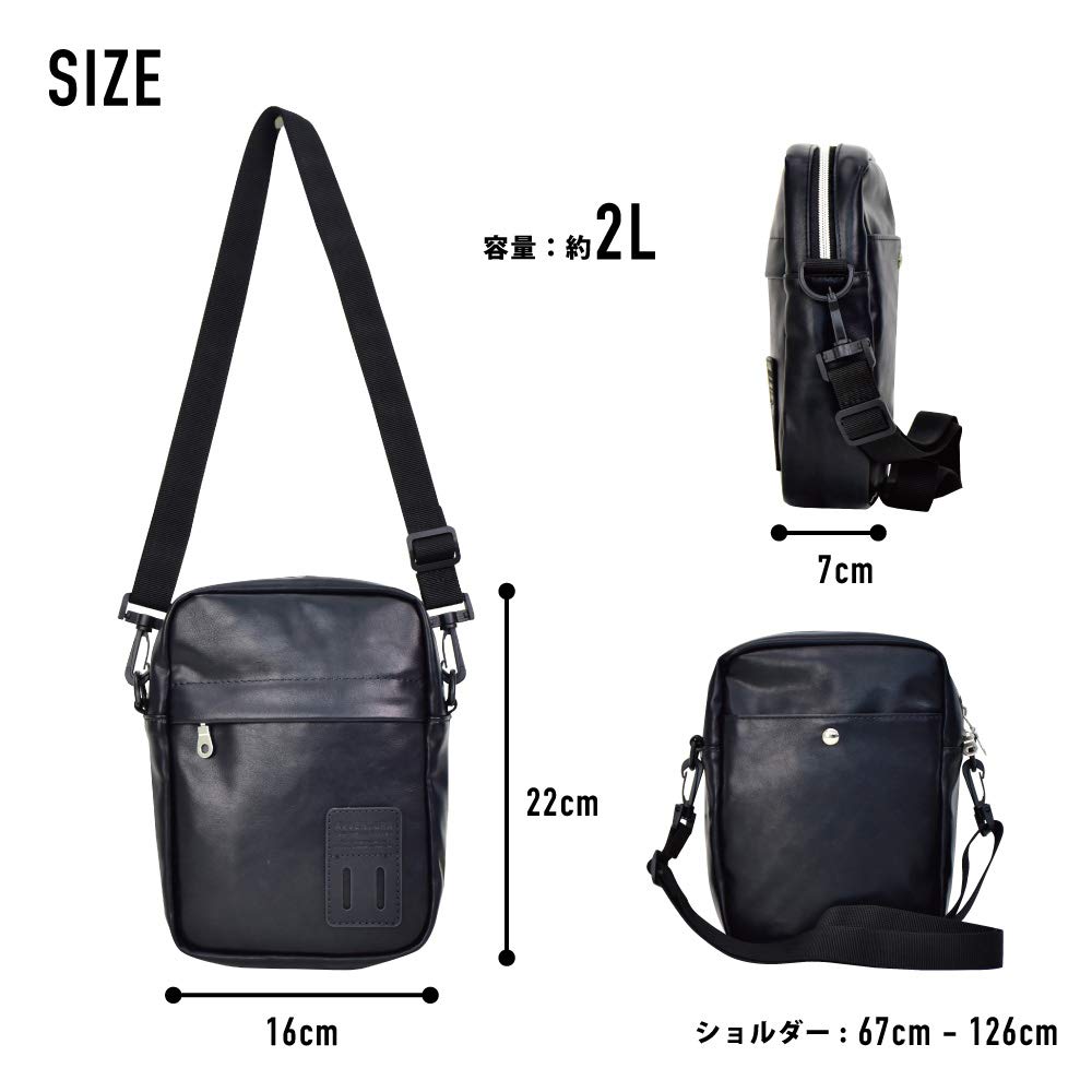 Aventura SLP-30469 Shoulder BagMini Bag, Synthetic Leather, Gray