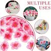 100Pcs Clear Simulation Petals Romantic Artificial Rose Flowers  Living Room