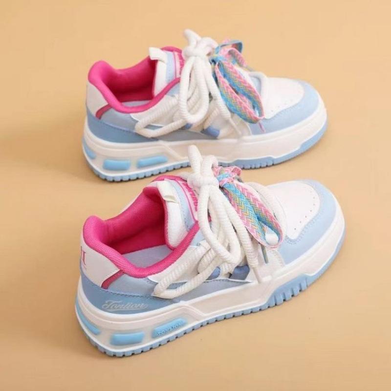 

Fashion Small Niche Dirty Braid Design Bread Shoes Women s Super Hot Versatile Sports Board Shoes Casual White Shoes 225 baby голубой
