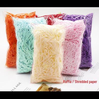 100g Raffia Knitter-Papierfüllung für Geschenkkörbe & Süßigkeitenboxen