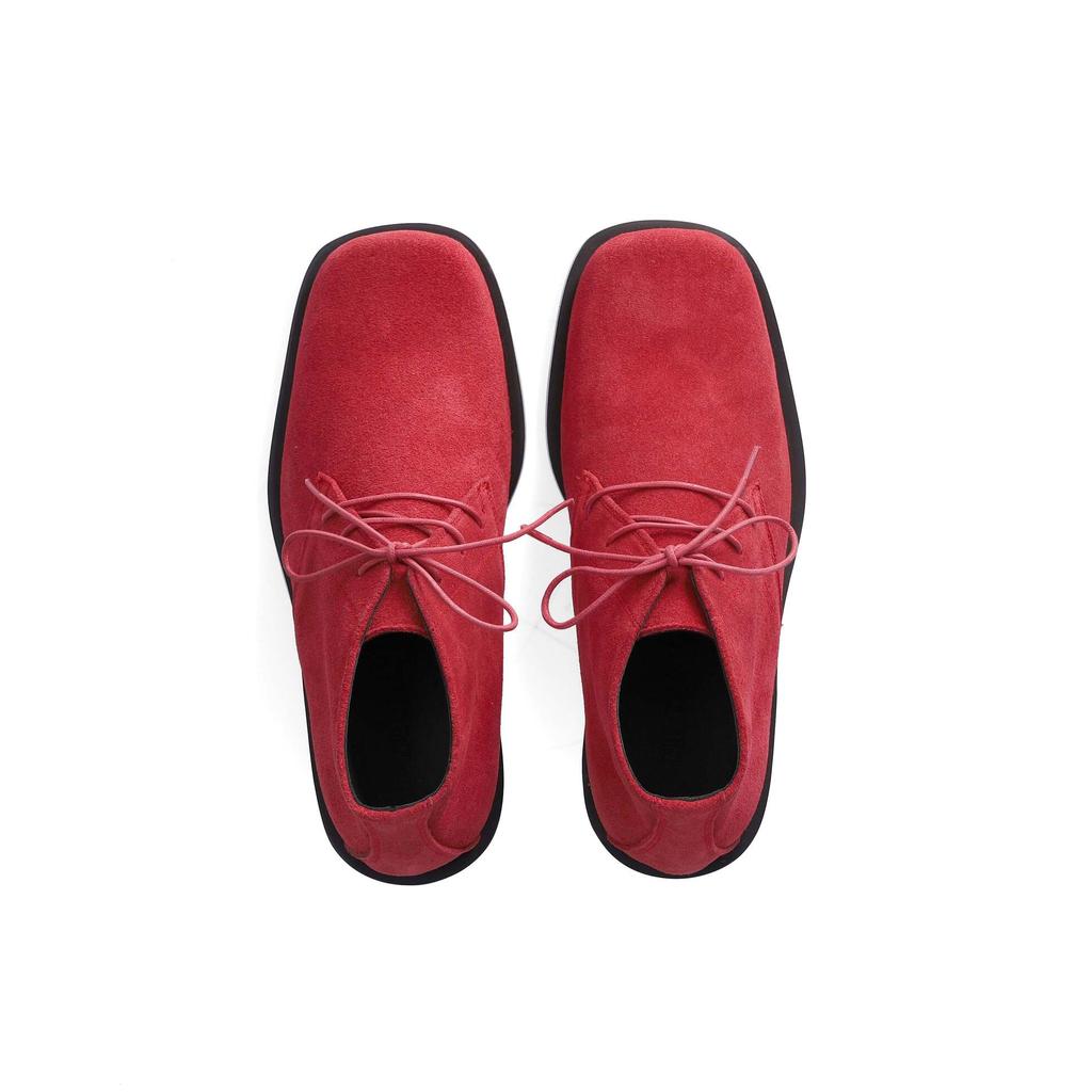 Nuosmiq Basa Chukka Boots Red Italy Sprit