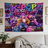 K-pop Fashion Fusion Decorative Wall-Hanging Tapestry, Home Ornament for Living Room,Dorm and Fan Parties,Multi-style,celebrities,cartoons,music,sport