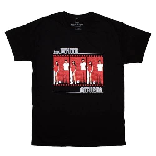 Rock Off officially licensed products The White Stripes Film Strip T Shirt M S
