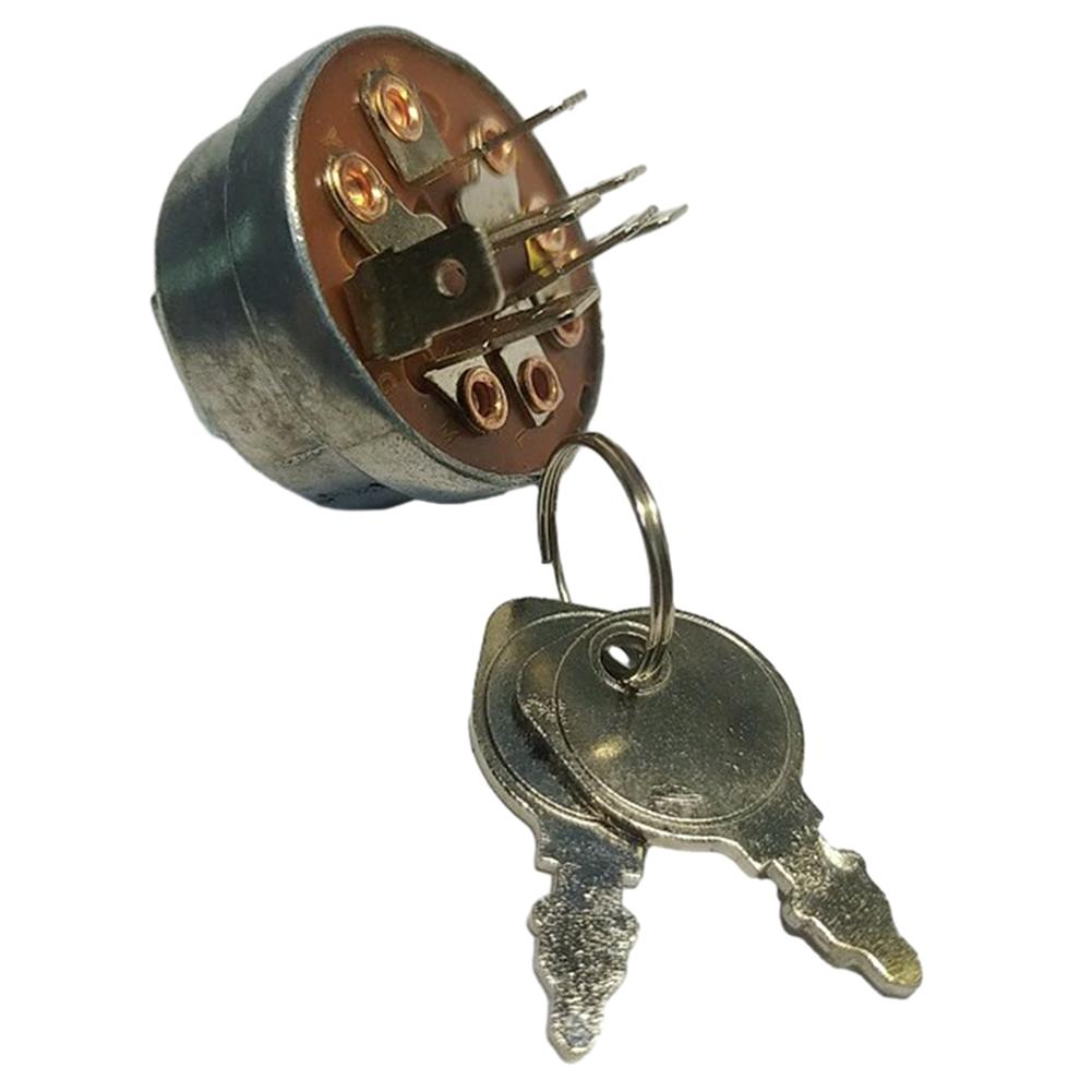 Kluczyk Stacyjki Traktorek Koszący Kluczyk Stacyjki Włącznik Startu 4 Pozycje Dla Sears Typ Zapłonu Magneto 532140301 7 Zacisków