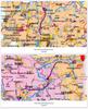 2025 China & World Map Wall Chart, 2x1.5m, Laminated & Waterproof for Offices