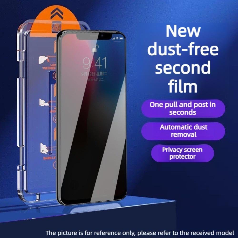 1-2Pcs One-touch Installation Tempered Glass HD Screen Protector For Motorola Moto G87 G77 G67 Easy Install Dust-Free Front Film