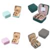 Waterproof Portable Jewelry Box Square Jewelry Display Box Necklace Ring Box  Daily Use