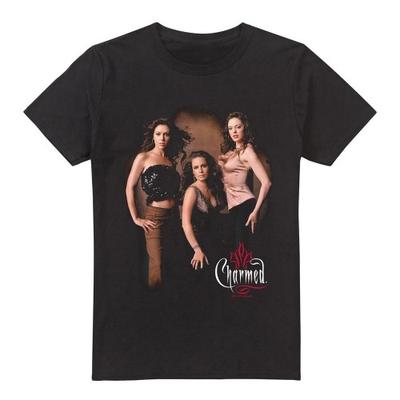 Charmed Mens Three Hot Witches T-Shirt