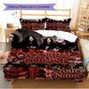 Set Biancheria da Letto Personalizzato con Motivo Cannibal Corpse Copripiumino Federa Decorazione Casa Regalo (1 * copripiumino + 2 * federa, senza nucleo)