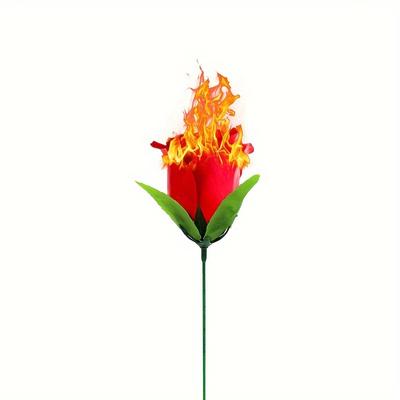 10pcs Magic Toys  Street Magic  Torches To Roses Magic Props  Valentine's Day Confession Magic Props