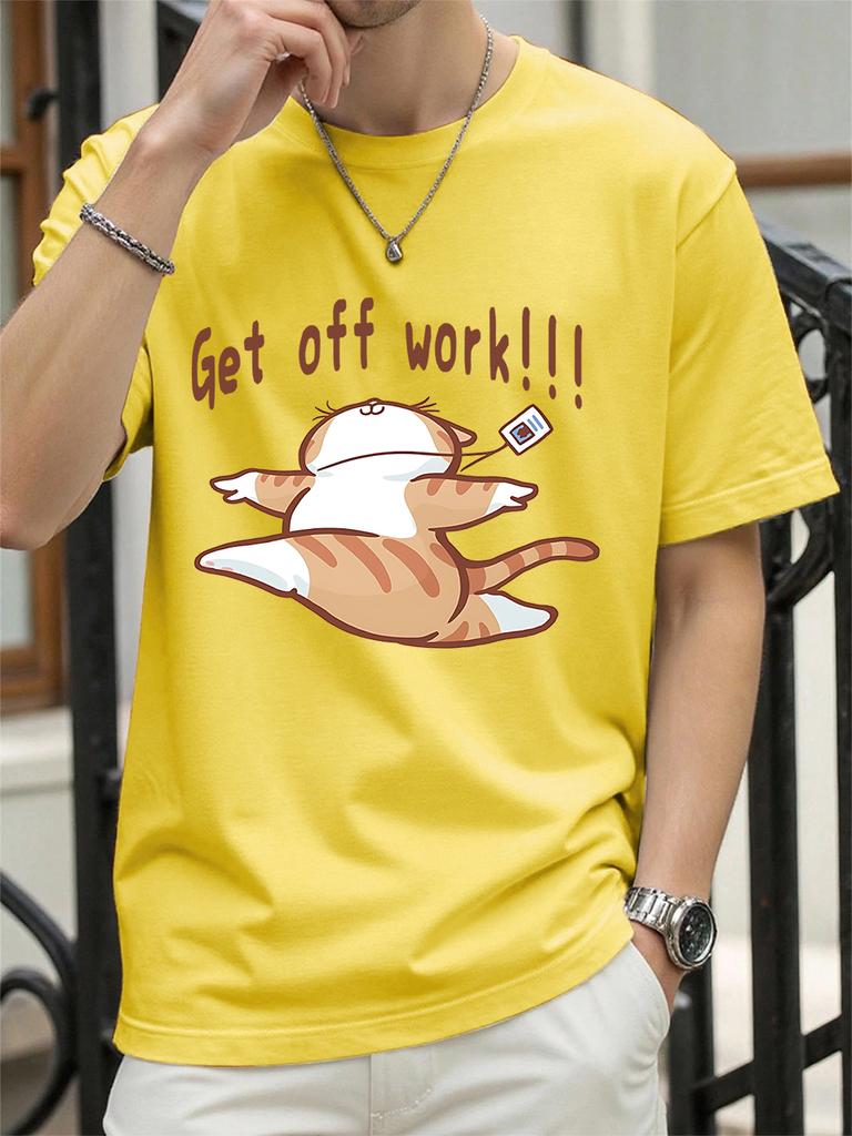 What The Cat With A Knife Printing TShirt Women Cotton Summer Short Sleeve Tees Comfortable Loose ONeck Tops Casual Clothes