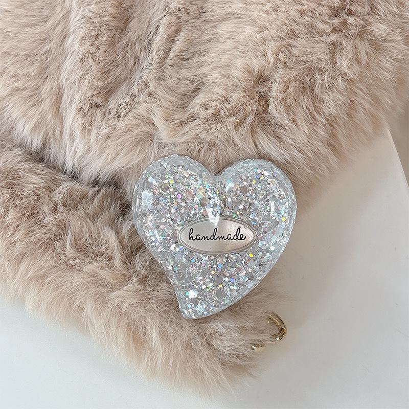 Sequin Airbag Phone Holder with Magsafe Ring and Desktop Support