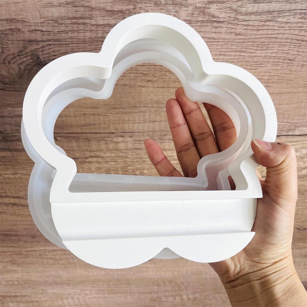 Silicone Mold For Flower Shape Flower Arrangement Ornament Sturdy Easy To Demold Reusable For Home Decors And Gifts