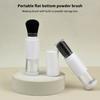 Multifunktionaler 2-in-1 Foundation-Pinsel Make-up-Pinsel Leerer Reise-Rouge mit nachfüllbarer Puderdose Make-up Schönheitswerkzeuge
