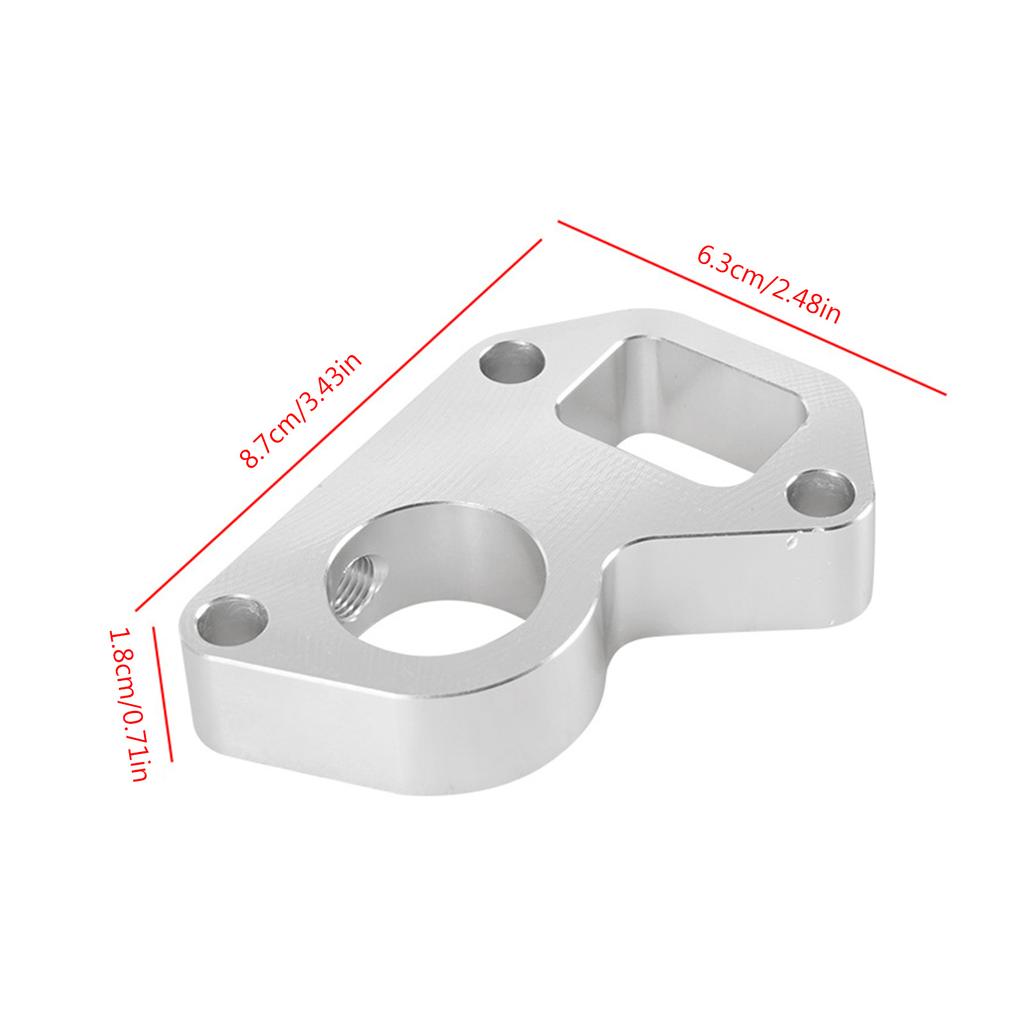 Aluminium Alloy High Accuracy LS Water Pump Spacers Kit Water Pump Spacers Gasket Adapter Swap Kit Compatible for Engine