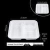 Disposable Divided Meal Prep Containers