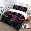 Graffiti Style Sticker Set Soft Comfortable Duvet Cover Bedding Set Included 1*Duvet Cover & 2*Pillowcases gift