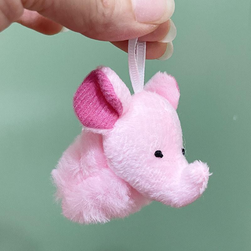 Cartoon Panda Easter Animal Plush Toys Heart Style Pendant Decorations Gift