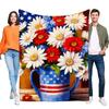 Vintage Floral Throw Blanket Soft Cozy Bedding Home Decor Perfect for Gifts and Everyday Use