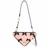 Kosmetiktaske/toilettaske [Tilpasset taske] Sommerfugl Perlemorsrosa Skygge Simpel Niche High-end Trend Pendling Sommerfugl Perlemorsrosa Skygge