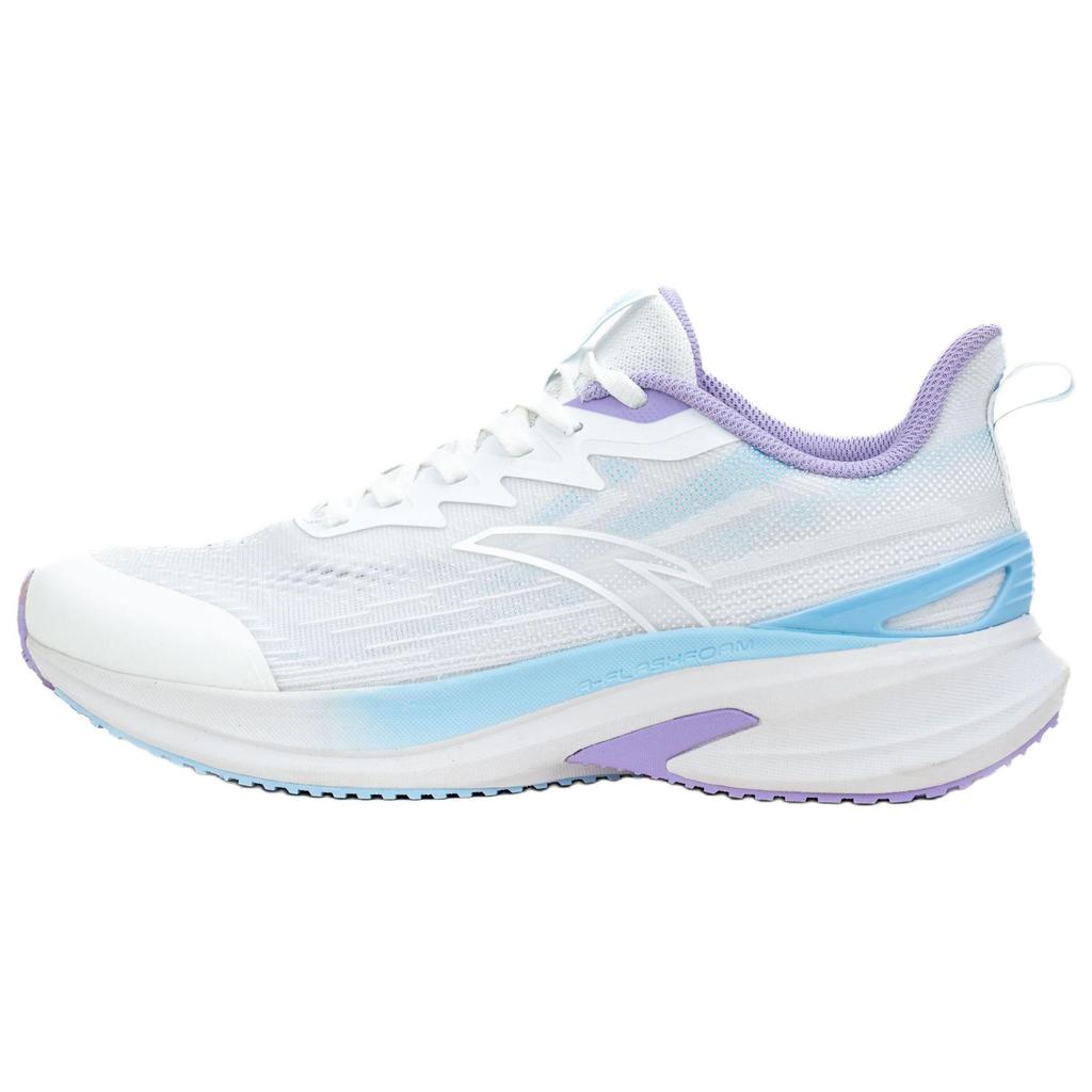 Anta Running 4th Generation Comfortable Shock Absorbing Durable Low Top Training City Commuting Running Shoes Women Sneaker White Blue 122535585R-2