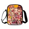 Ground bound teenager Hua Zijun animation peripheral messenger bag, primary and secondary school student schoolbag 3D full color printing double