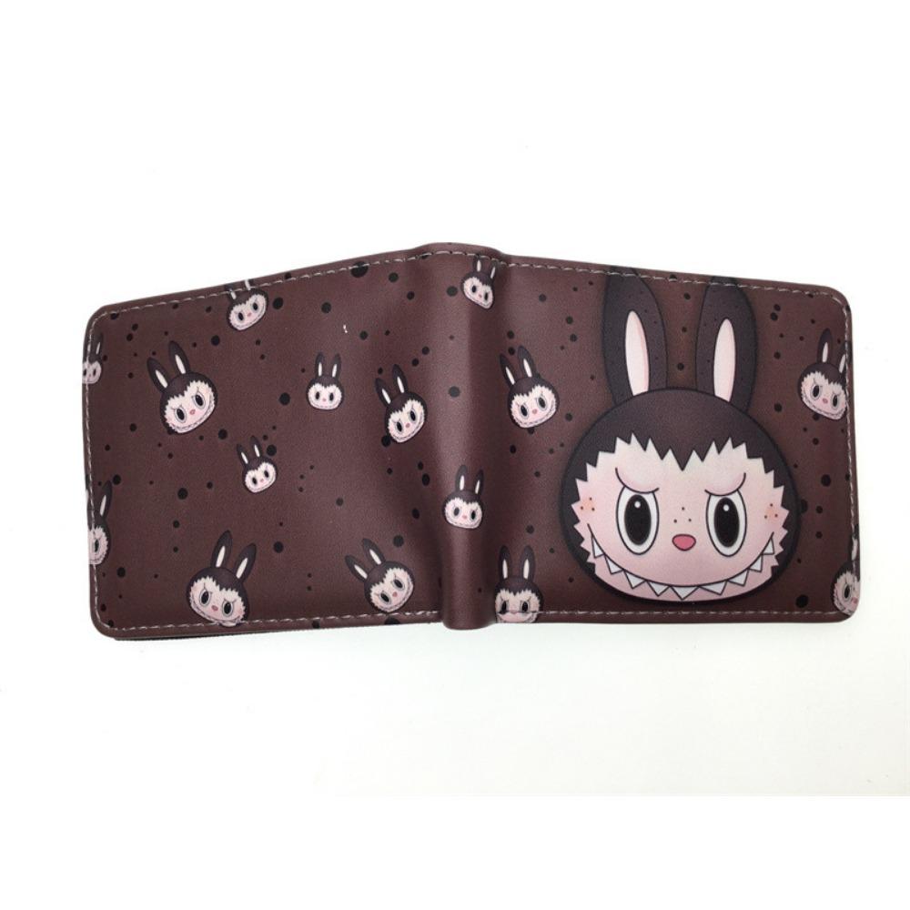 Anime Peripheral Wallet Cute Cartoon Change Bag Student Children Universal PU Half Fold Wallet
