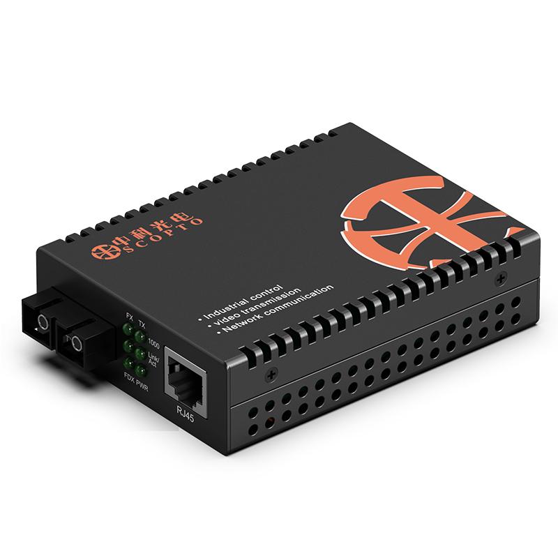 ZK-GE Telecom-Grade Gigabit Single-Mode Fiber Optic Transceiver Standard
