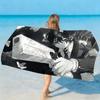 Game L-Limbus C-Company Towel Soft Lightweight Anti-Sand Large Beach Towel Quick-Drying Bath Sports Family